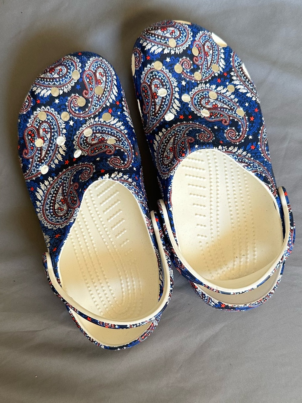 Vera Bradley X Crocs Navy Bleu Marine Classic Clog